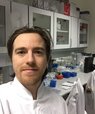 Daniel Dupont is one of the very few who, exceptionally, has been granted access to his laboratory to develop means to combat coronavirus. Private photo.